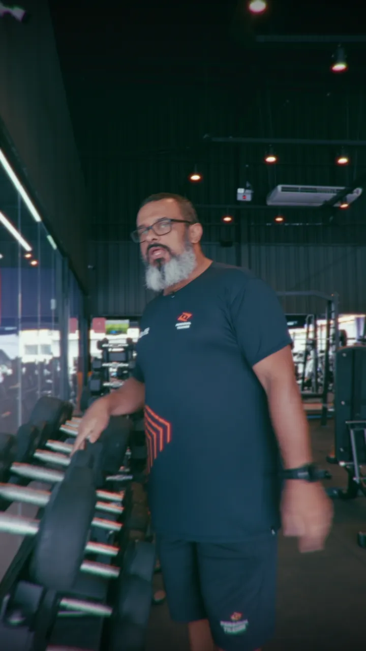 Rogério Silveira na academia